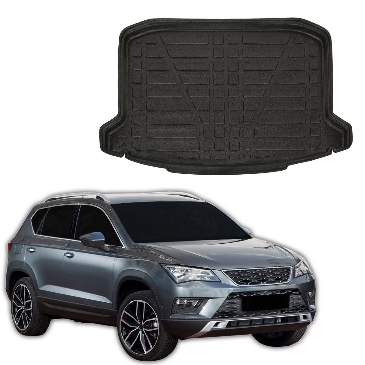 Plastová vanička do kufra Seat Ateca 2017 a novšie 2WD